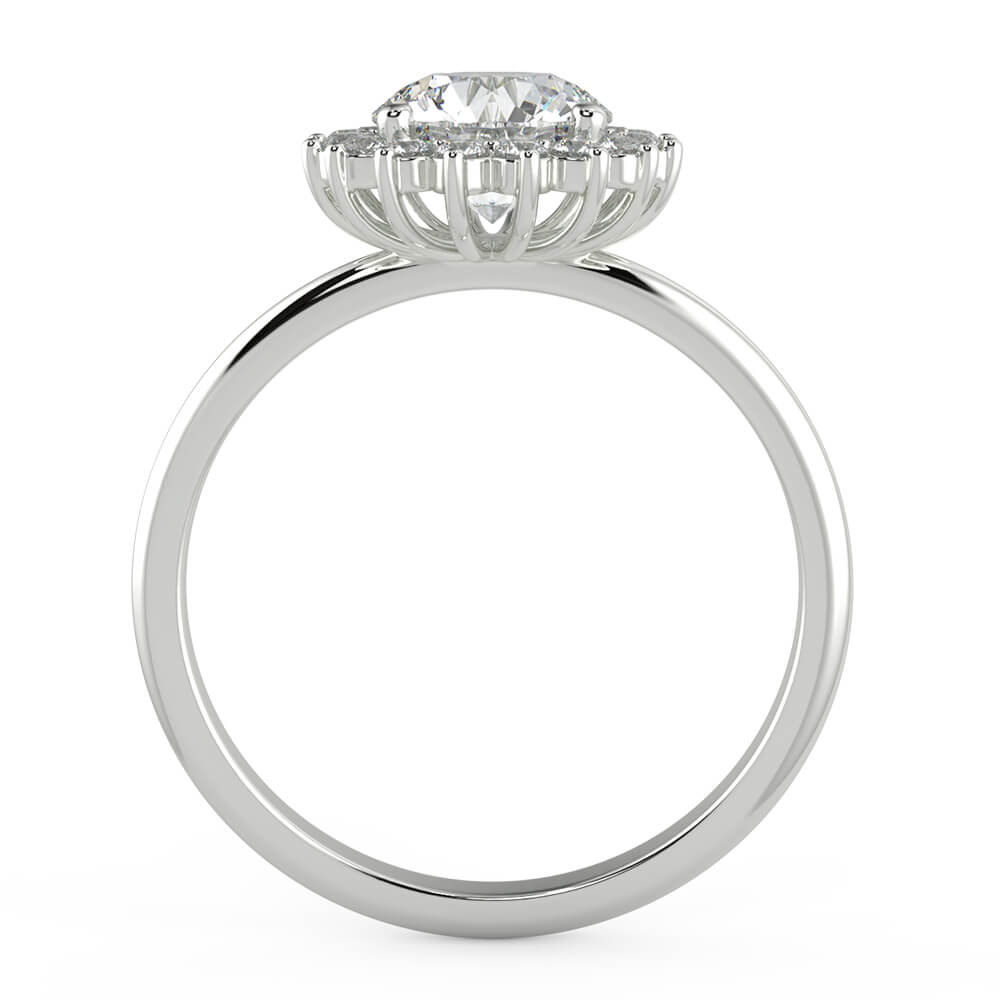 Daybreak Diamond Ring in 18k white gold – Australian Diamond Network