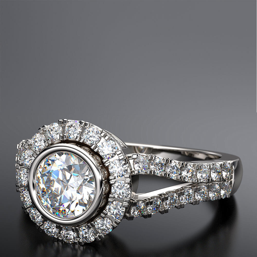 18 karat diamond engagement ring - Australian Diamond Network