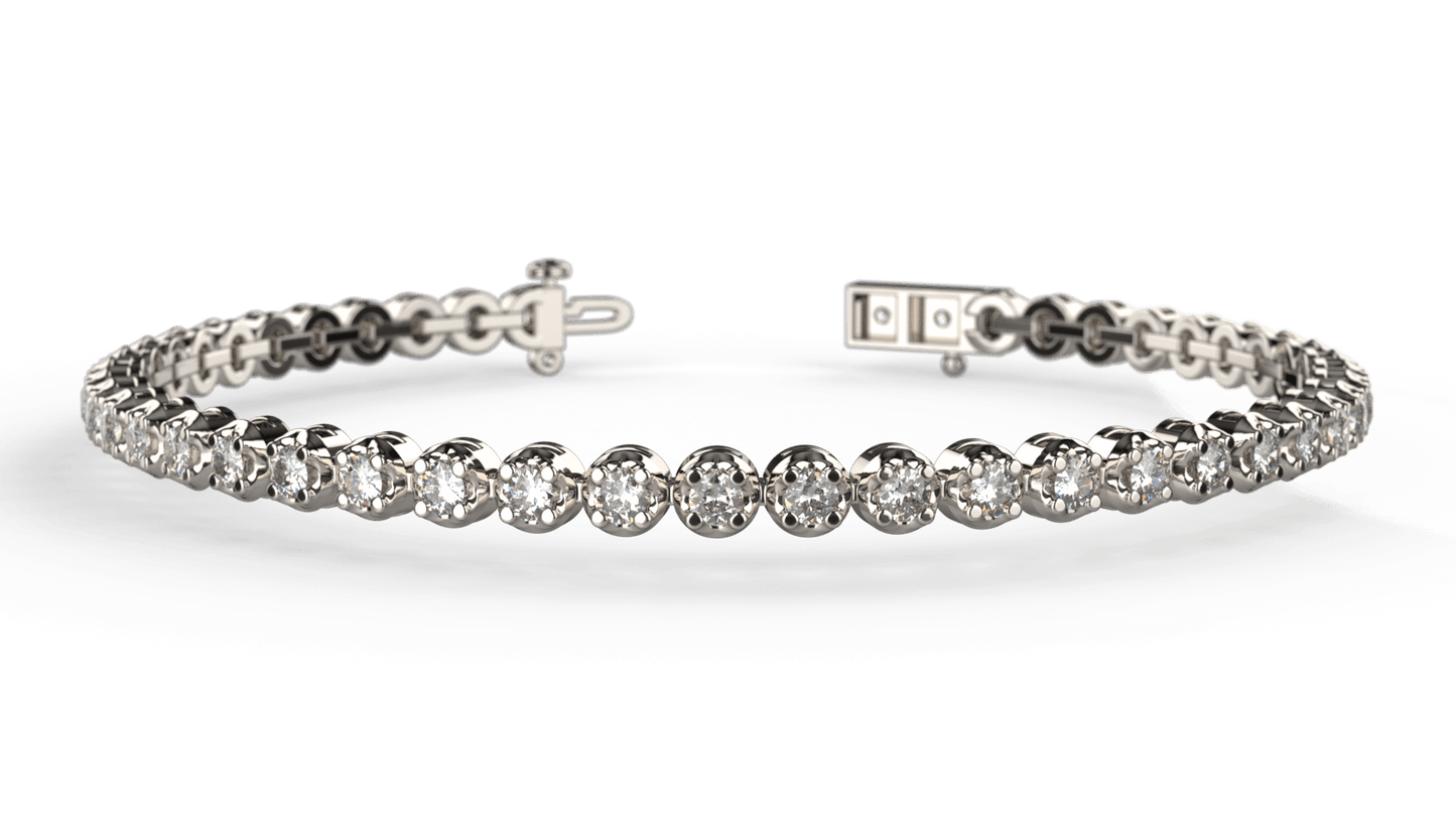 1.00 carat classic diamond tennis bracelet - Australian Diamond Network