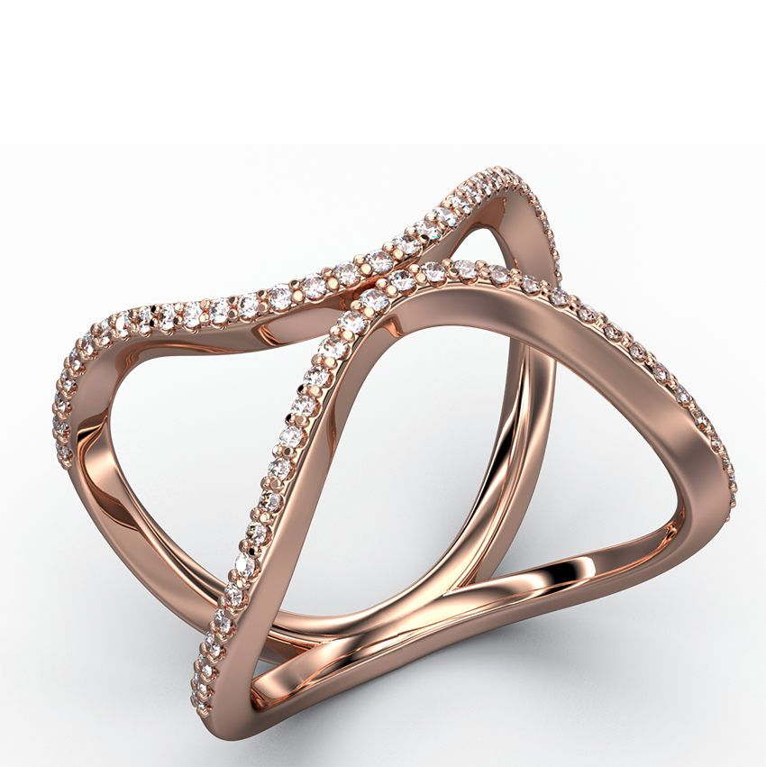 balance diamond dress ring - Australian Diamond Network