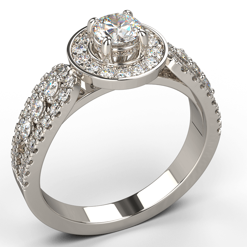 Diamond Cluster Ring - Australian Diamond Network