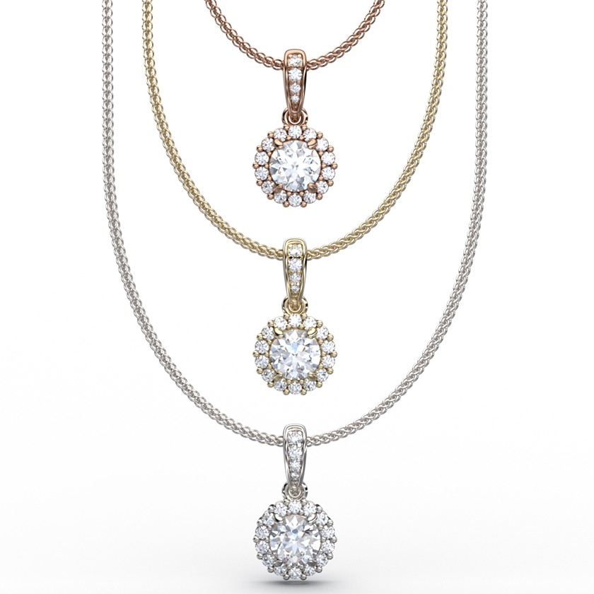 Diamond Pendant Necklaces - Australian Diamond Network