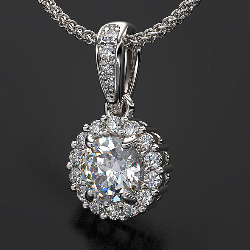 Diamond Pendant Necklaces - Australian Diamond Network