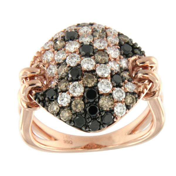 fawn diamond dress ring in rose gold from Australian Diamond Network