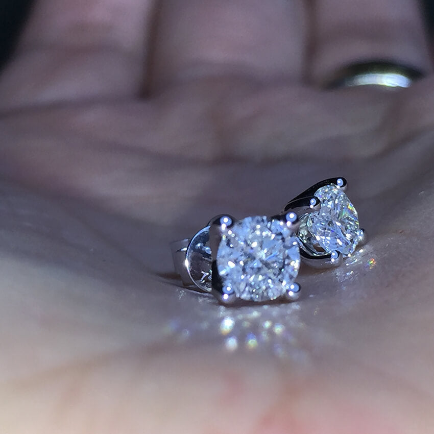 Lab Grown Diamond Stud Earrings - Australian Diamond Network