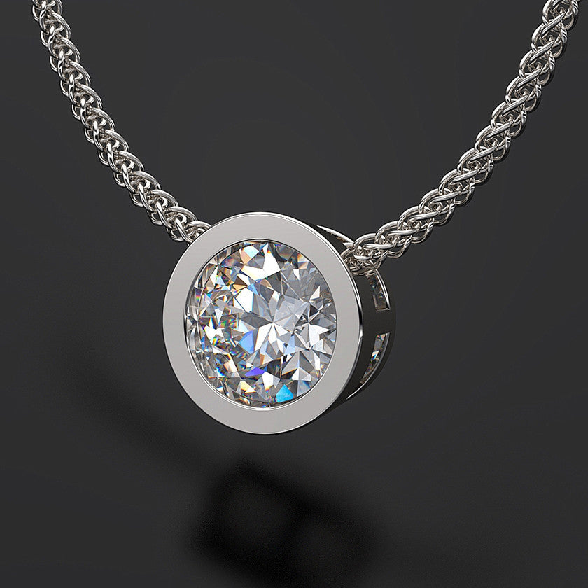 diamond pendant necklace - Australian Diamond Necklace