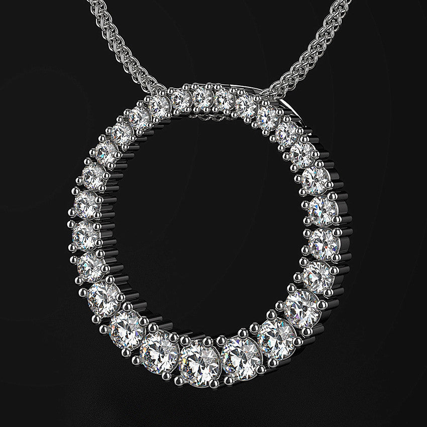 loves growth diamond pendant necklace 18k gold - Australian Diamond Network