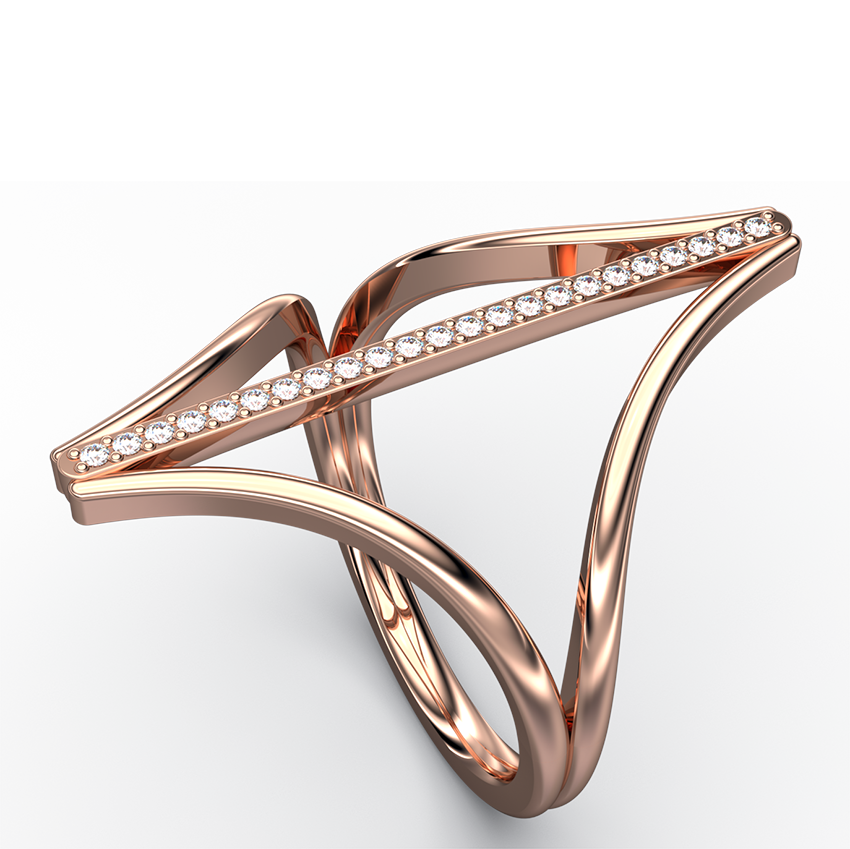 precision diamond dress ring - Australian Diamond Network