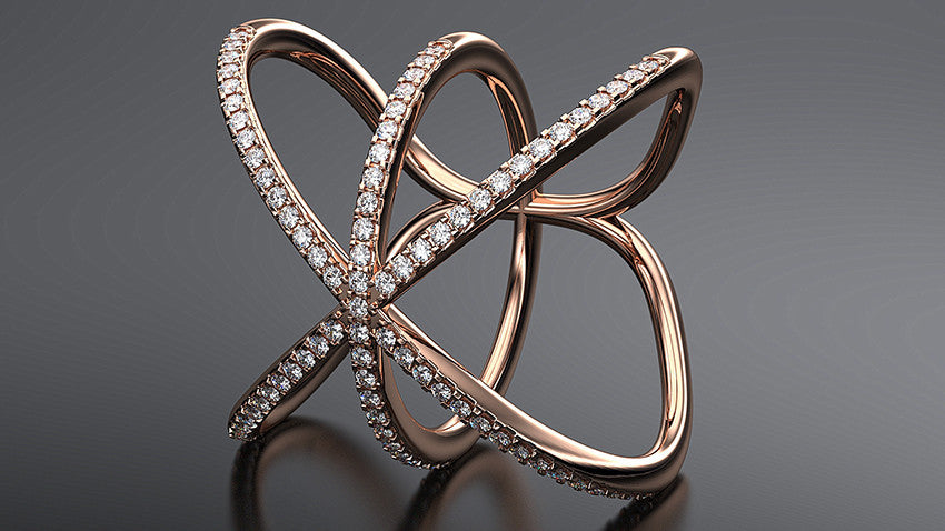Poise Diamond Dress Ring - Australian Diamond Network