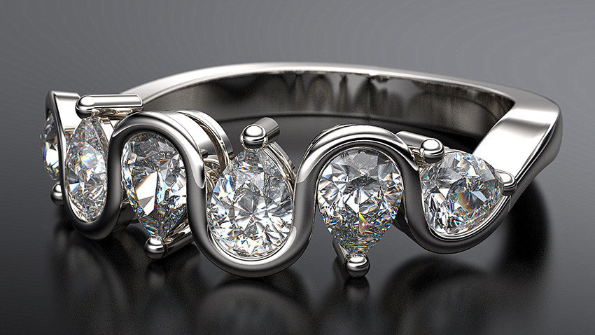 Lacrime Di Gioia Diamond Ring - Australian Diamond Network