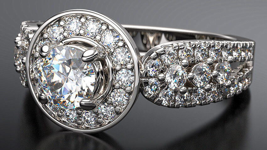 Diamond Cluster Ring - Australian Diamond Network