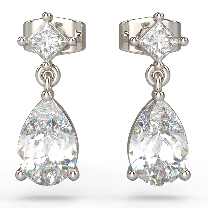 tears of happiness diamond earrings - Australian Diamond Network
