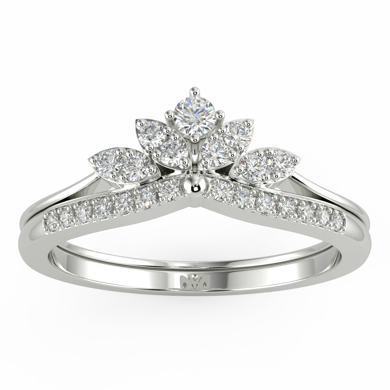 Tiara Diamond Wedding Ring from Australian Diamond Network